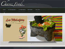 Tablet Screenshot of chavezfoods.com